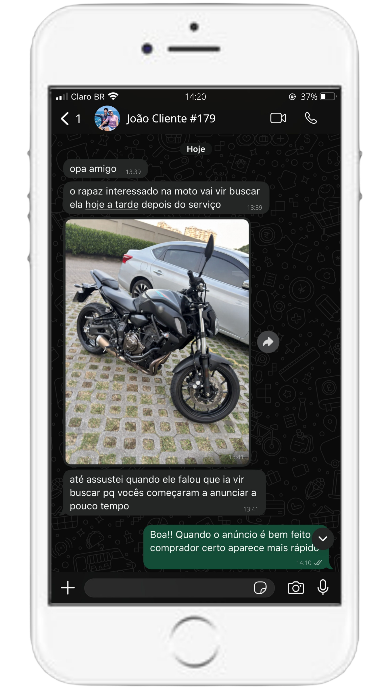 João - Moto MT-07